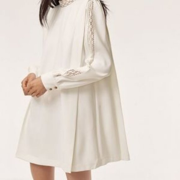 Aritzia Wilfred Raylen Dress size S oak - Picture 2 of 16